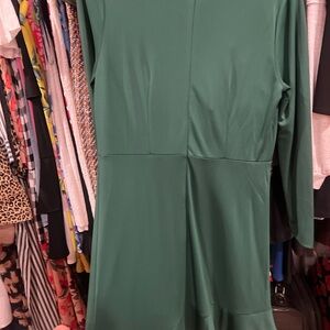 Ann Taylor Elegant Green Women's Dress